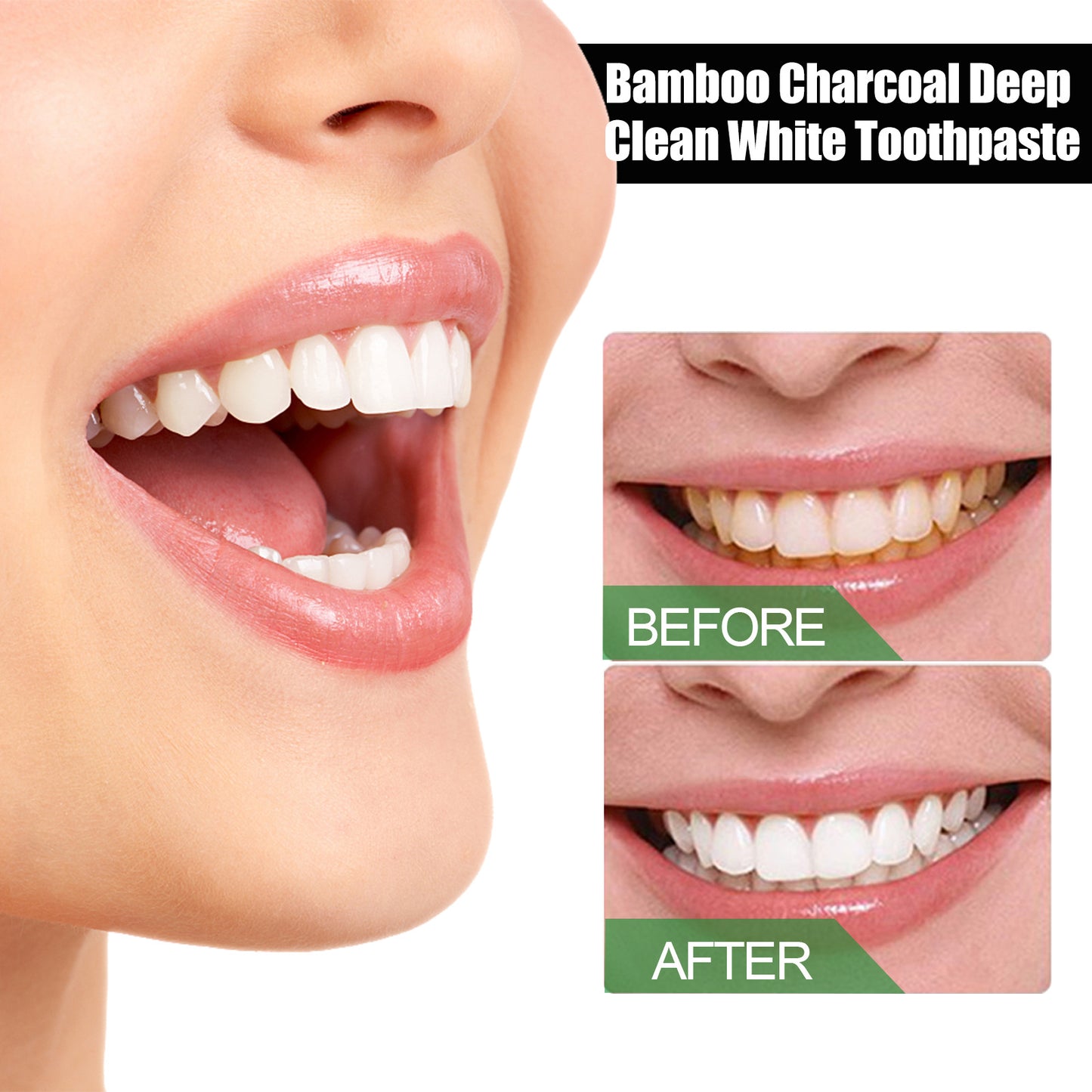 Mint & Mango Infused Bamboo Charcoal Toothpaste