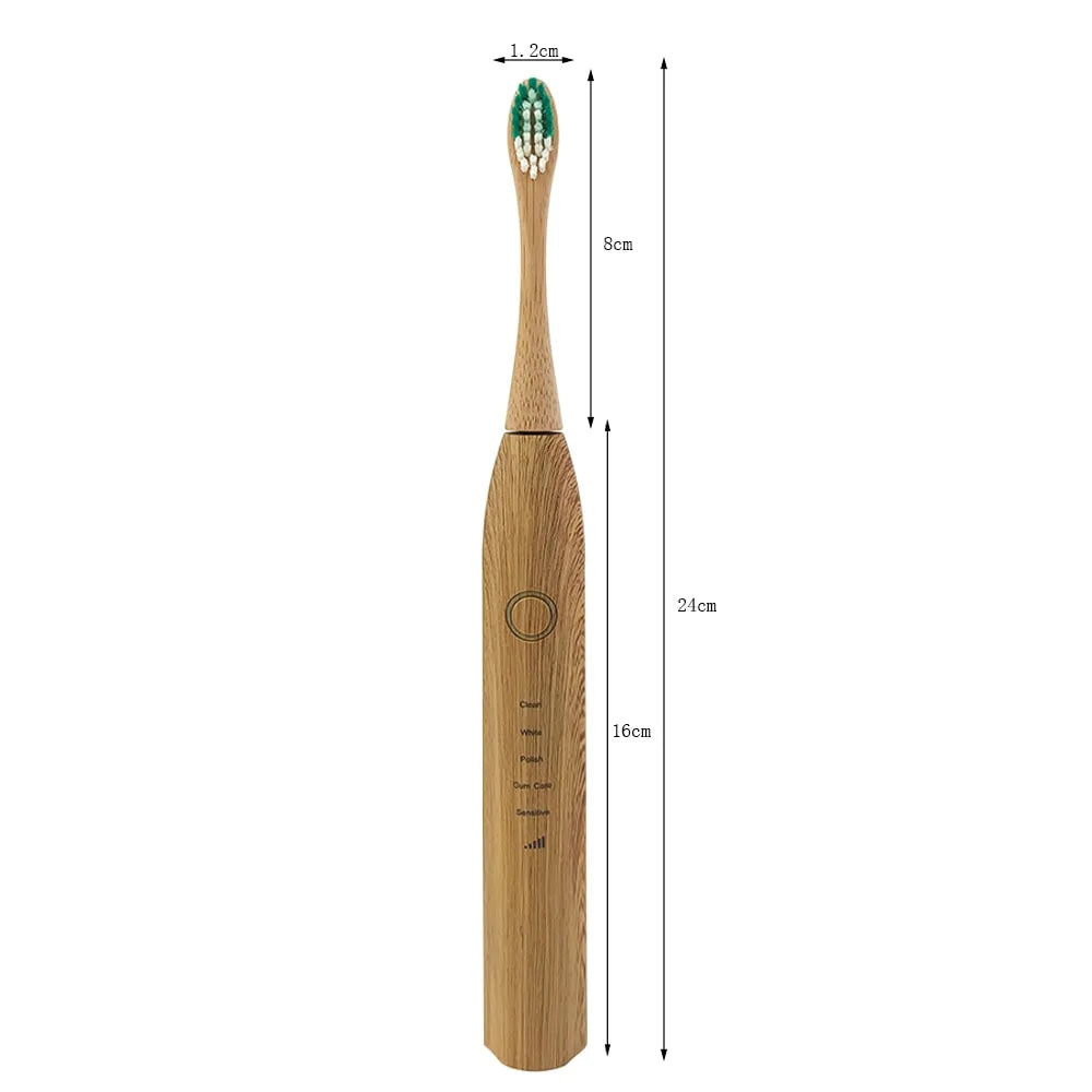 EcoSmile Bamboo Electric Toothbrush