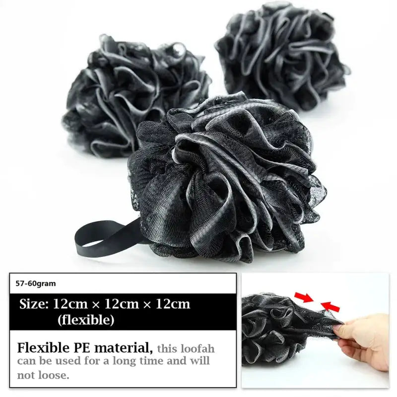 Luxury Bamboo Charcoal Bath Ball for Sustainable Self-Care