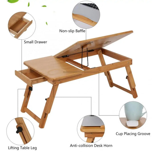 EcoZen Bamboo Laptop Desk